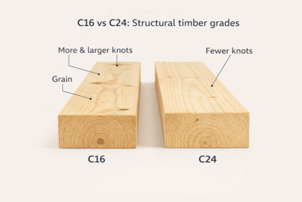 C16 Vs C24 Timber: Which Should You Use For Structural Work?