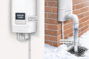 Frozen Condensate Pipe Image