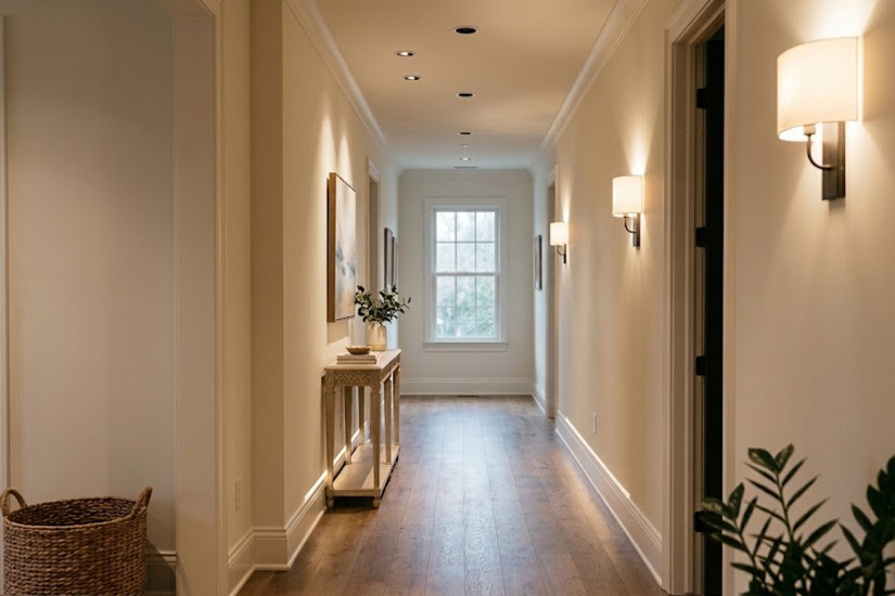 Shadows Influence The Perception Of Corridor Width