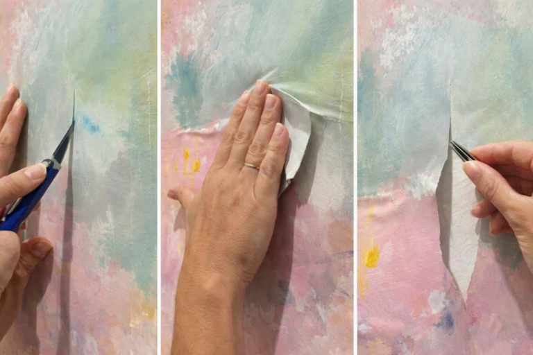 wallpaper peeling