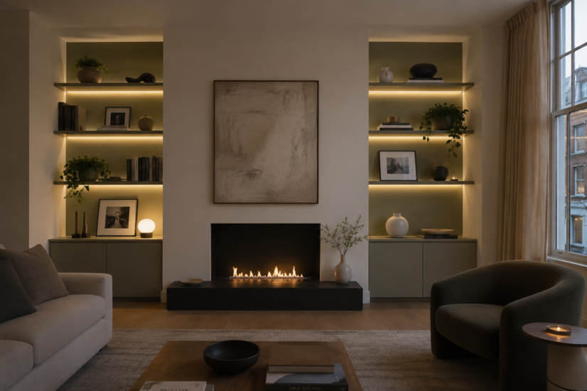 Alcove lighting ideas