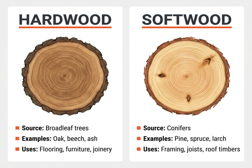 Hardwood and Softwood